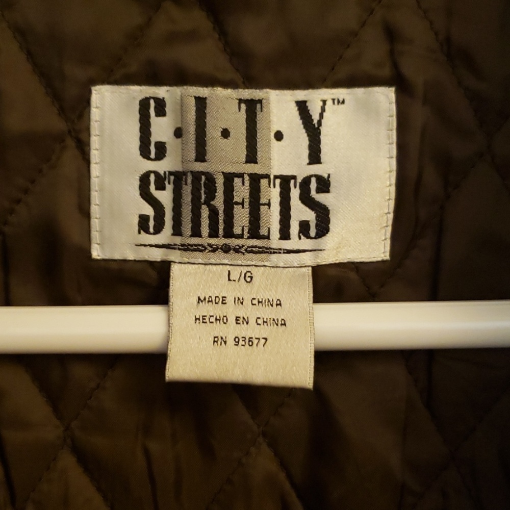 Leather Bomber Jacket - image 3